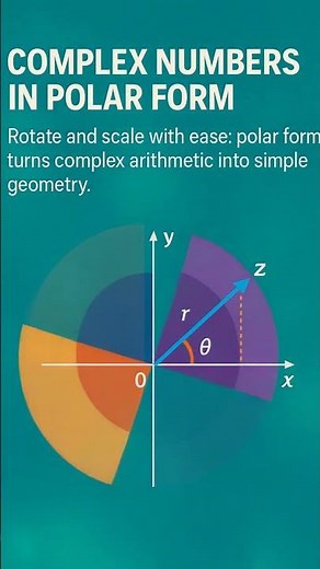 Complex numbers in polar form in 48 seconds or less