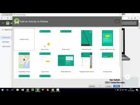 Android Application development in Telugu Part-1