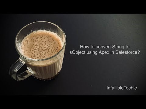 Convert String to sObject using Apex in Salesforce