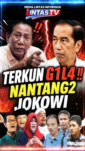 TERKUN G1L4!! CHALLENGE JOKOWI