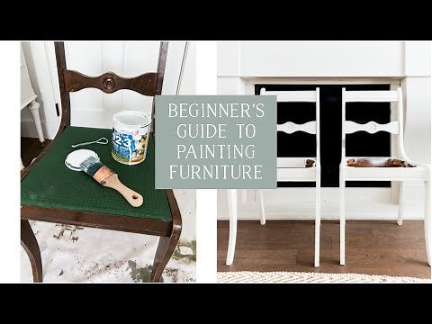 Beginners Guide to Painting Furniture