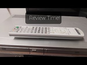 Sony DVD/VCR Combo Unit SLV-D271P Review | tech&videogames123