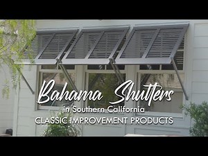 🏖️ Coastal Charm Starts Here – Custom Bahama Shutters for SoCal Homes