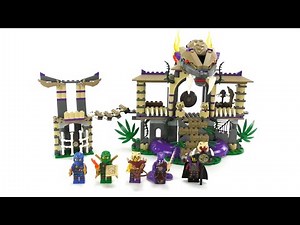 LEGO Ninjago Retro Review zum Set 70749 Tempel der Anacondrai