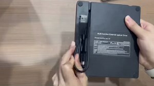 External Blu-ray Drive,7-in-1 Bluray/DVD/CD Burner with Write RGB Ambient Light, 100G Disc R/W, USB 3.0/Type-C Hub for Windows/Mac/Linux