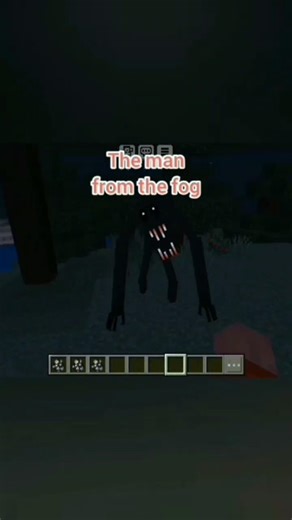 Хорор мод на майнкрафт бедрок (Часть 10) The man from the fog #minecraft#minecrafthoror #майнкрафт