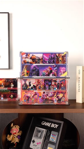 We made a display case for Lego Fortnite minifigures #lego #legominifigures #fortnite #legodisplay