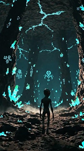 Scientists Discover a Giant Hidden City Inside an Alien Cave! 👽🏙️ Part1
