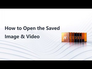 Open the Saved Image & Video | MVS | MV TECH