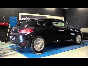 Reprogrammation moteur VW Scirocco tsi 160cv @ 196cv dyno digiservices