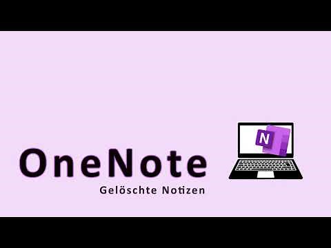 OneNote gelöschte Notizen wiederherstellen