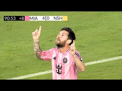 Messi Magic Shines! Inter Miami vs Nashville | Match Highlights