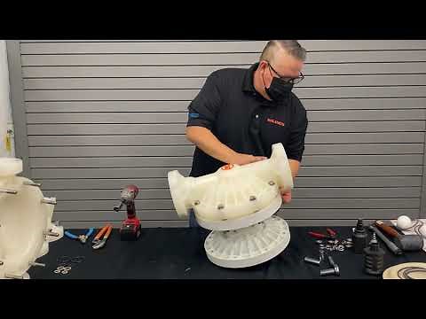 How to Install a Wet Kit in a 2 in. Bolted Plastic AODD Pump