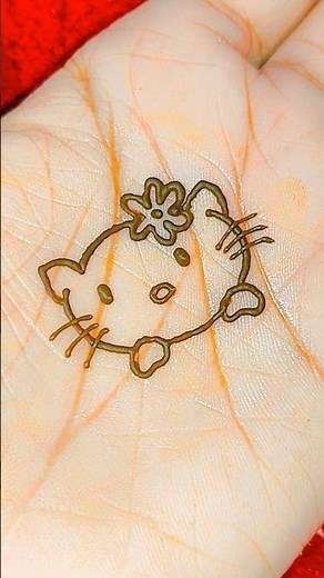 Cute 🥰 teddy mehndi design, Mehndi tattoo design #shorts #viralvideo #ytshorts