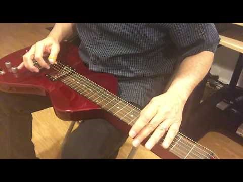 Asher Electro Hawaiian Jr Lap Steel with Duesenberg Multi Bender Demo