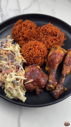 Easy Jollof Rice and Chicken Recipe in Minutes