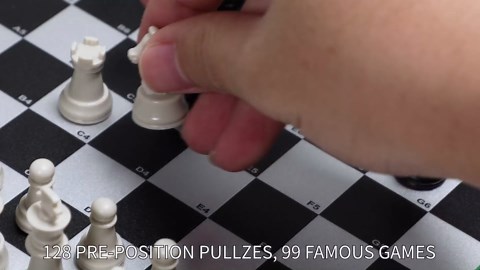 Talking Chess Academy Electronic Chess Set, Magnetic Computer Chess Game with Interactive Teaching System for Beginners, Advanced AI for Improving Players, Perfect for Kids & Adults, Simple and Noble