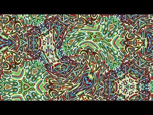 Psychedelic Kaleidoscope Fractal Shift 3.0 | Loop Background | Live HD Wallpaper | No Sound