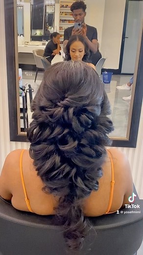 Wedding day hair style by @josi_ladieshairstylist cell us 0941463731 | josi_ladieshairstylist