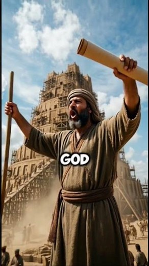 Why God Destroyed the Tower of Babel #BibleStories #TowerOfBabel #BibleHistory #ai