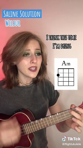 Saline Solution Ukulele Chords Tutorial | Wilbur Soot Cover