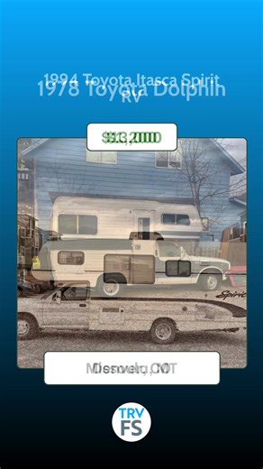 New Toyota Motorhome Listings! 1.) Toyota Motor Home located in South Holland, IL – Asking $600 2.) 1991 Toyota Dolphin located in Driggs, ID – Asking $3,950 3.) 1978 Toyota Dolphin located in Missoula, MT – Asking $1,200 4.) 1994 Toyota Itasca Spirit RV located in Denver, CO – Asking $13,000 To get more info on these vehicles and see more, visit our Toyota motorhome marketplace on our website. #toyotarv #toyotamotorhome #toyotarvforsale #toyotacamper #toymoclassifieds | ToyMo Classifieds: TRVFS