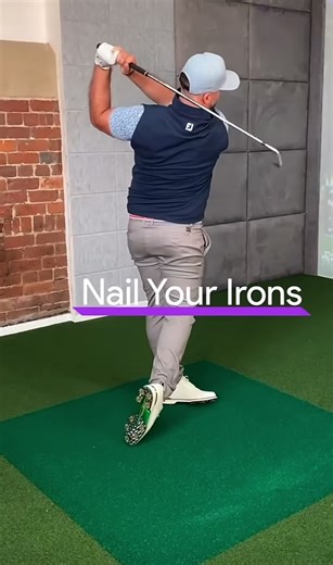 Simple moves = better strikes. Save this & try it on the range. #GolfTips #IronPlay #GolfFix #GolfCoaching #golfswing