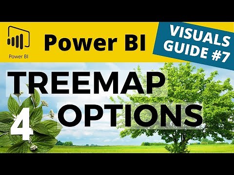 Power BI Visual Guide #7 - Treemap - 4 Ways to View Your Data, With Alternatives
