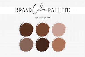 Espresso Color Palette, Brown Shades, Mocha, Dark Chocolate, Coffee, Small Business Branding, Logo Design, Moody Hex Codes, RGB, CMYK - Etsy