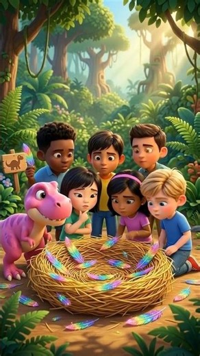 🥚 The Missing Rainbow Egg! 🌈 Dino Adventure with Tippy 🦖 #cartoon #kidsvideo #animation