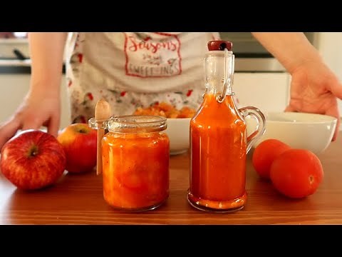 Homemade Ketchup and Fruit Ketchup Recipe 🍅👌🔝