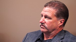 Minneapolis Police Federation president Lt. Bob Kroll, vice president Sgt. Sherral Schmidt, director Sgt. Anna Hedberg and director officer Rich Walker sit down for their first interview with MPR News on June 23 since the Memorial Day killing of George Floyd in Minneapolis. | MPR News