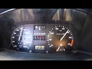 VW Golf 2 Syncro Country Test Onroad 0-100 km/h 4x4