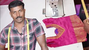 14K views · 35 reactions | Pattu Pavadai Sattai Front Stiching - Part...
