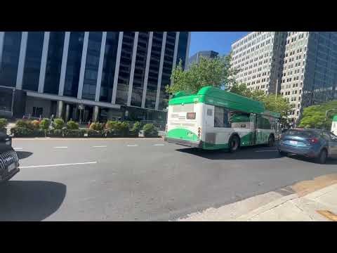 WMATA DC Metro & Arlington Transit Buses Around Rosslyn Station.