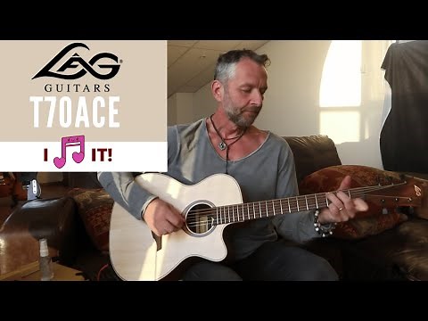 LAG T70ACE. The PERFECT Quality Introduction To Electro Acoustic Guitar