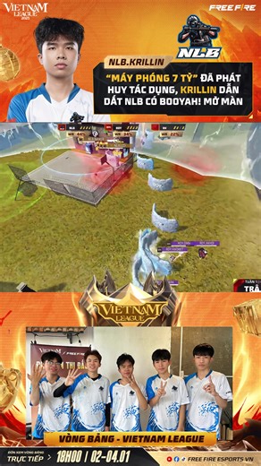 Đội trưởng Krillin dẫn dắt Booyah trong Free Fire!