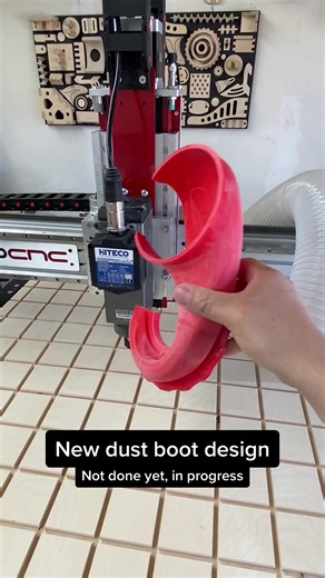 Avid CNC Spindle Dust Collection Hose Adapter for Ender 3D Printer
