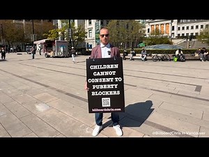 Gender Ideology Protest in Ottawa, Friday, April 25.