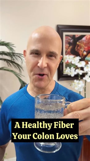 Alan Mandell on Instagram: "A Healthy Fiber Your Colon Loves! #drmandell #fiber #colon #chia"