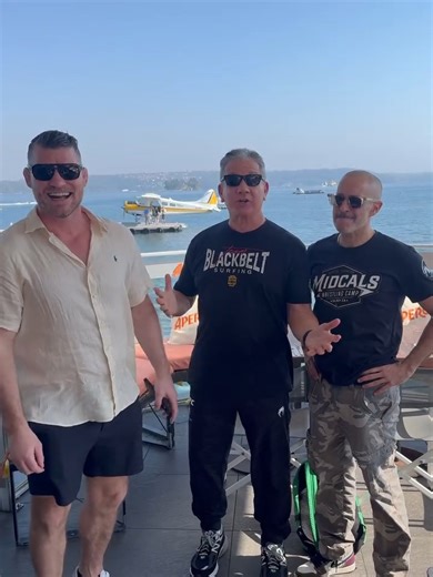 Seaplane experience with Michael Bisping, Jon Anik, and the UFC crew, unreal views. Let’s go! 👊 | Bruce Buffer