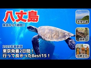 Hachijojima: Top 15 Experiences in 2 Days & 1 Night – Hiking, Onsen, Shochu & Hachijo Blue