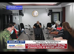 59K views · 728 reactions | Lockdown, quarantine sa PRI, ipinagutos ni Mayor Lazatin. | CLTV36 News | Facebook