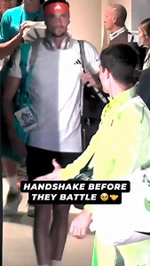 OKAY, cute 🥹🤝 | Tennis Channel