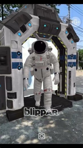 WebAR Portal experience with @blippar