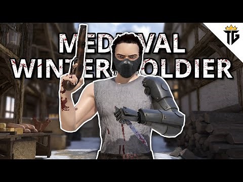Medieval Winter Soldier | Brutal VR Combat Gameplay! - Blade and Sorcery VR Mods (Marvel)