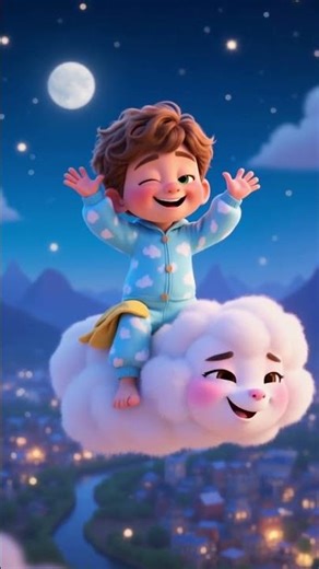 Dream Ride on a Cloud ☁️✨ | Short Bedtime Story for Kids | The Cozy Glow