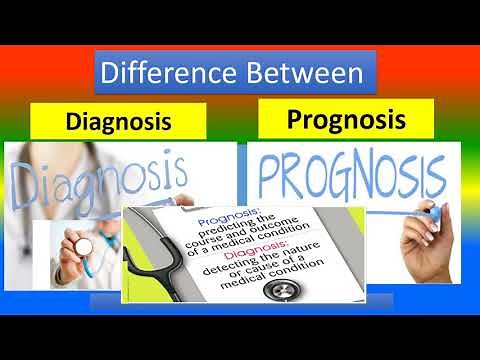 Difference Between Diagnosis and Prognosis