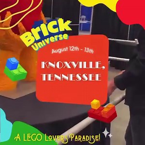 2.5K views · 112 reactions | It's Official! The ultimate LEGO Fan experience is coming to Knoxville, TN! Don't miss BrickUniverse 2023 Inspire Tour, Saturday through Sunday, Aug. 12th - 13th. TICKETS ARE ON SALE NOW!! www.brickuniverseUSA.com | BrickUniverse | Facebook