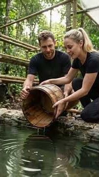 Constructing an OffGrid Jungle Aquaponics System for Sustainable Fish and Vegetable Farming#survival